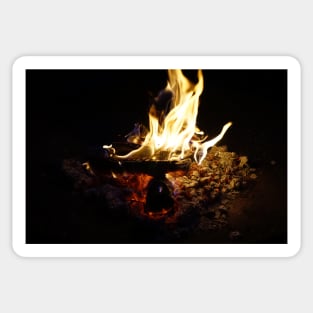 Campfire Embers Sticker